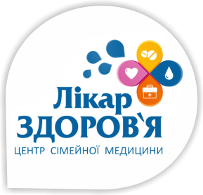 Логотип Сайт центру сімейної медицини Лікар Здоров'я